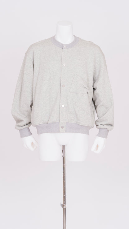 Ribbon Detail Jersey Cardigan