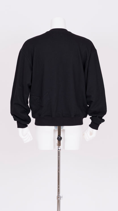 Ribbon Detail Jersey Cardigan