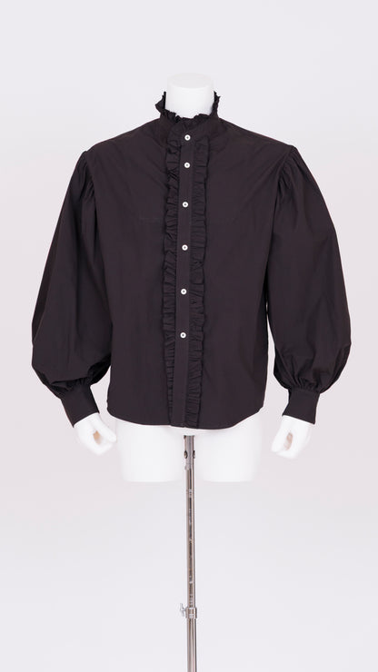 Ruffe Collar Shirt