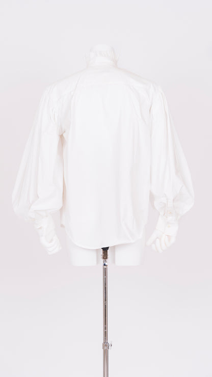 Ruffe Collar Shirt