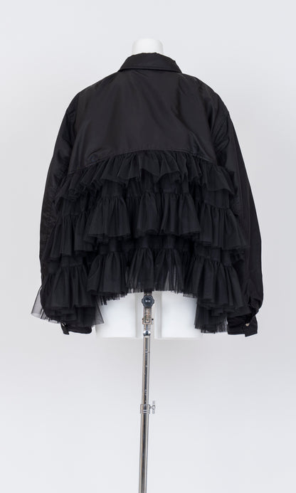 Tulle Bomber Jacket