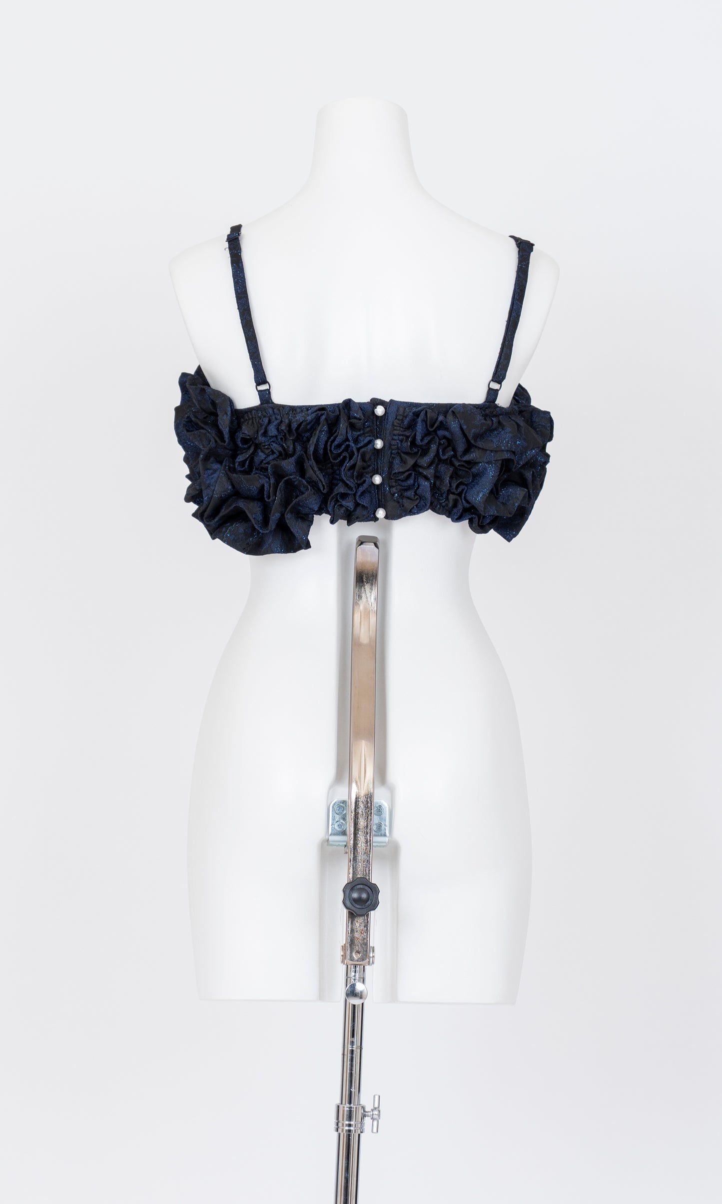 Jacquard Flower Bustier