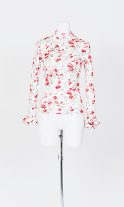 Ruffle Elastic Top