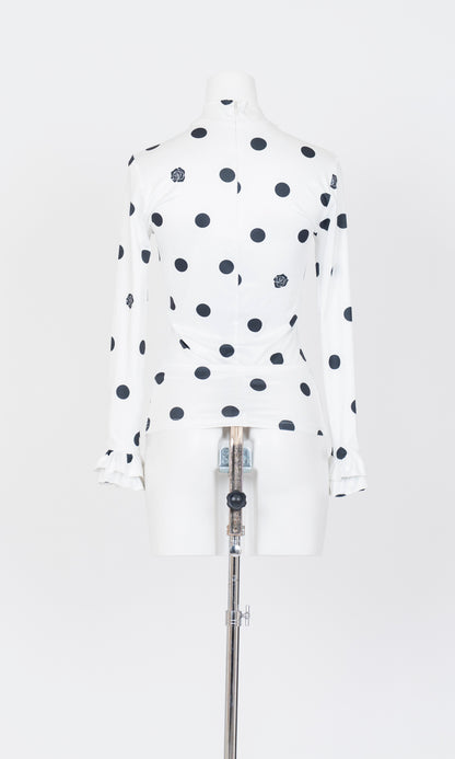 Ruffle Elastic Top