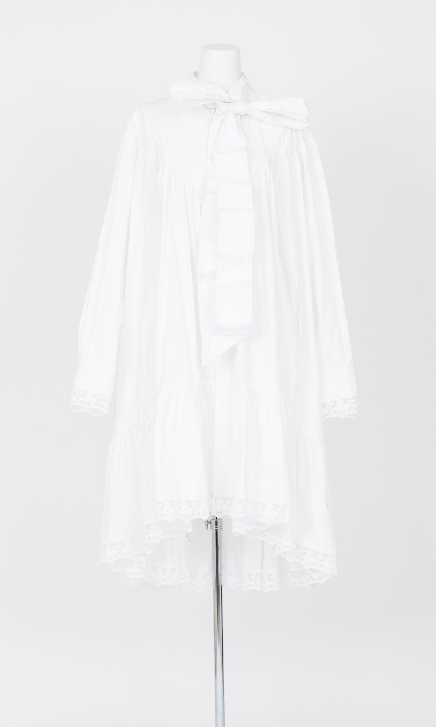 Lace Trimmed Ribbon Dress