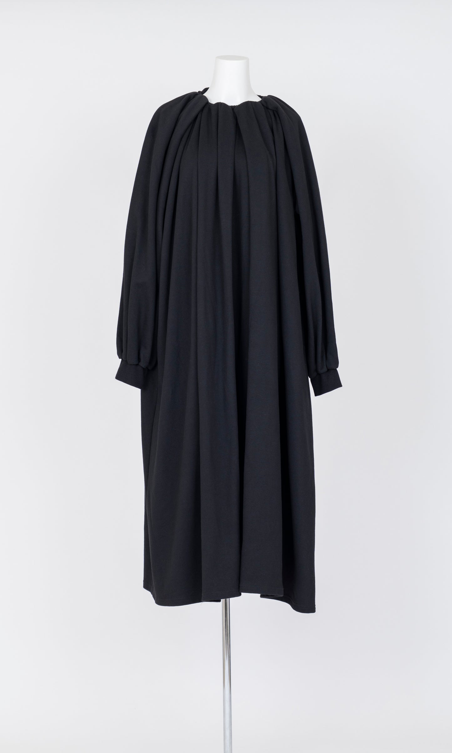 Puff Sleeve Jersey Dress