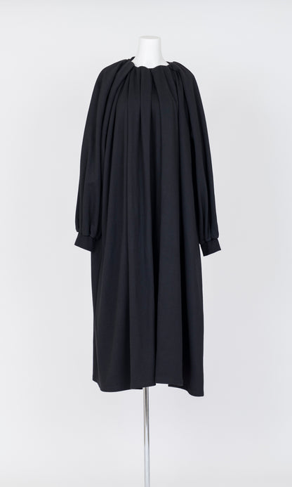 Puff Sleeve Jersey Dress