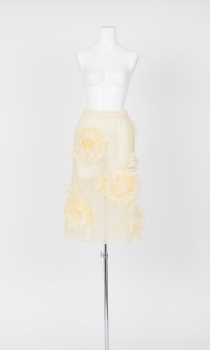 Flower Tulle Skirt