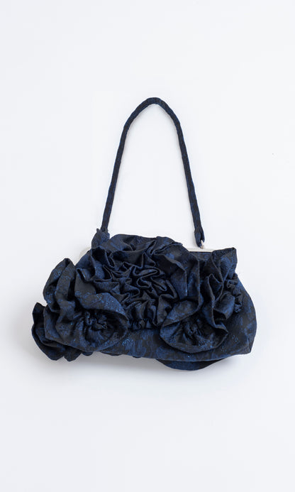 Jacquard Ruffle Bag