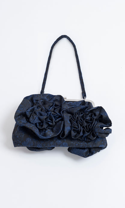 Jacquard Ruffle Bag