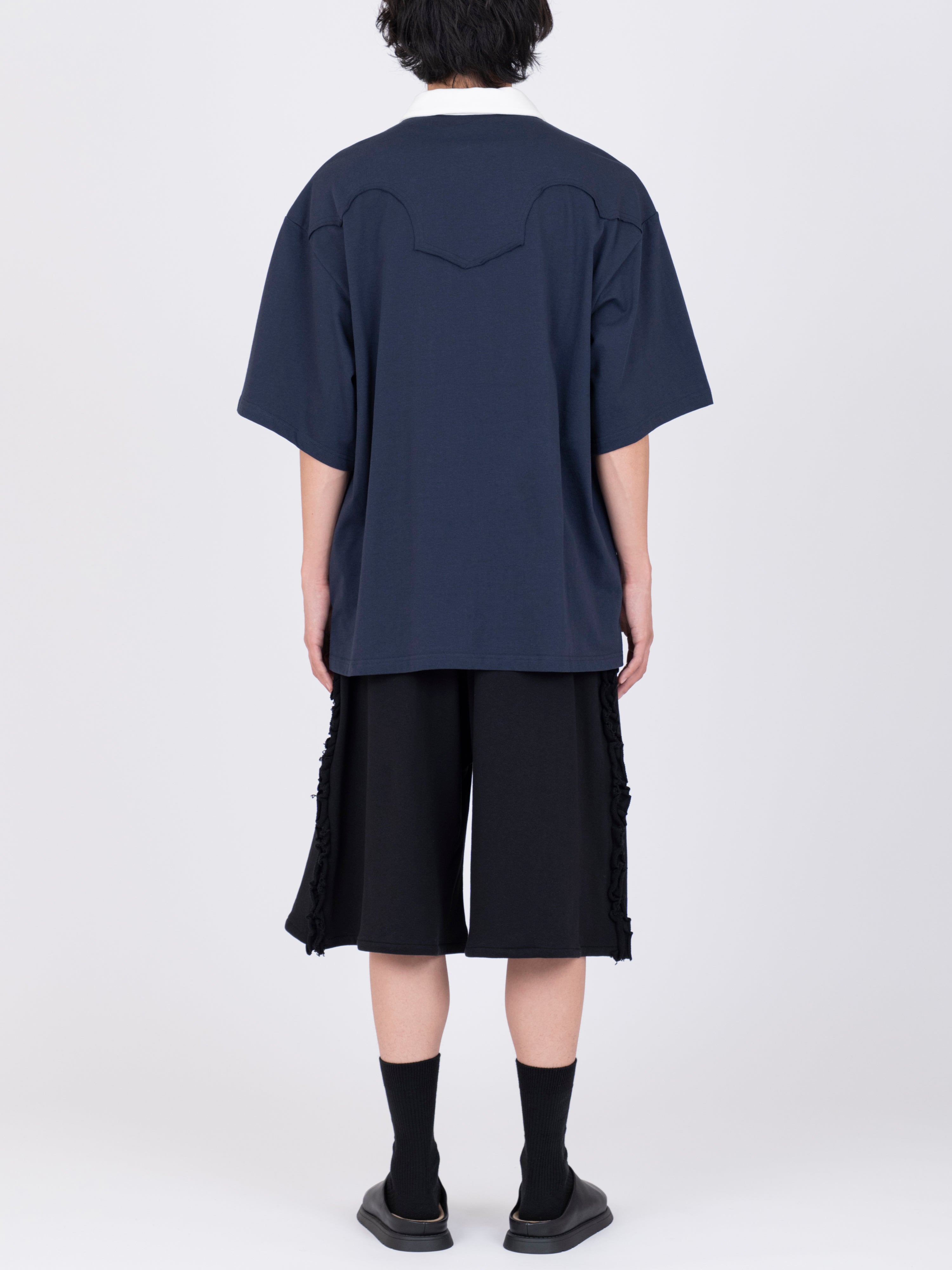 Hand Embroidered S/S Rugby Shirt – VIVIANO
