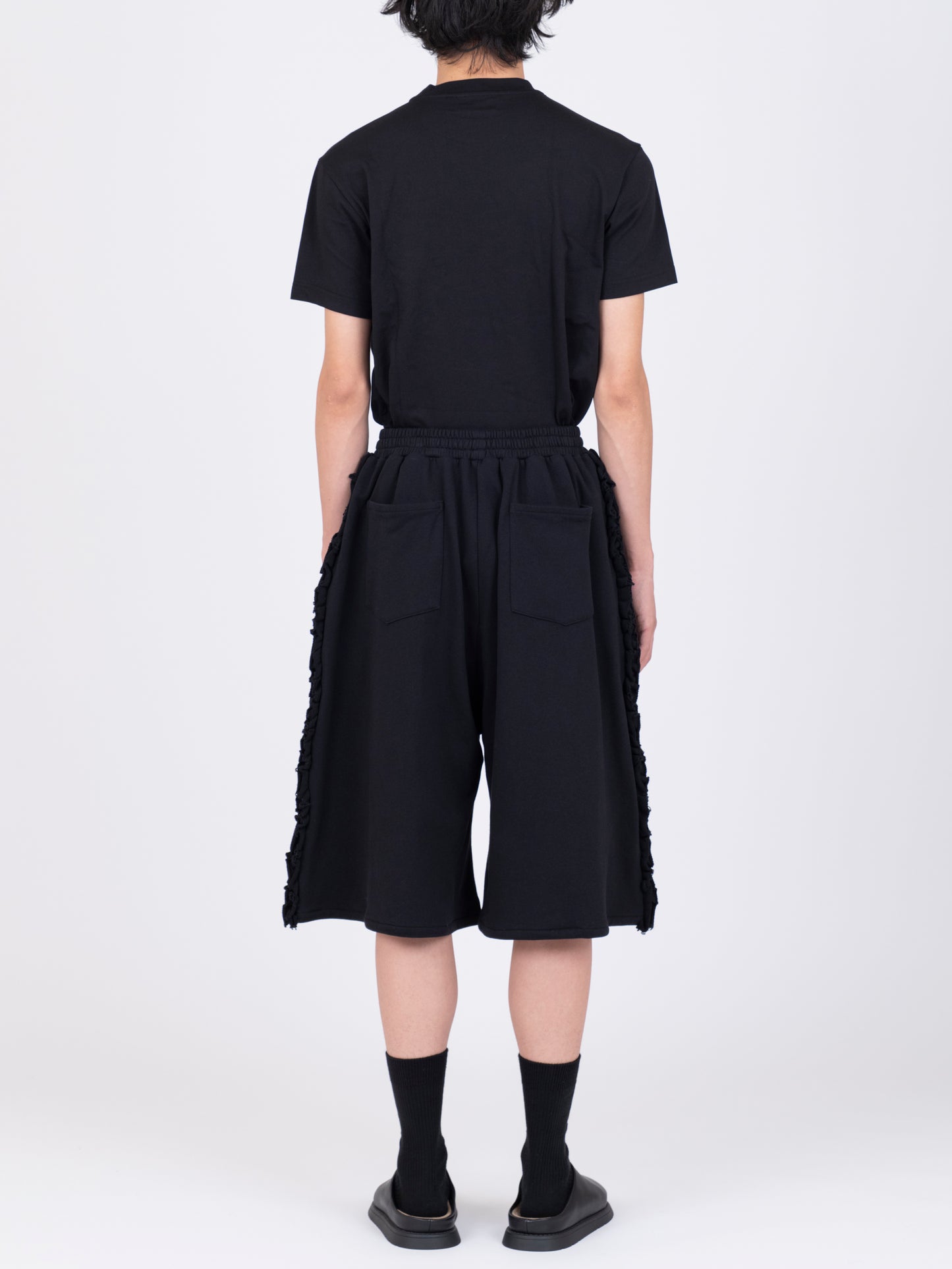 Jersey Ruffle Shorts