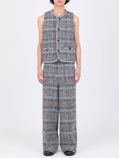 Melange Tweed Gilet