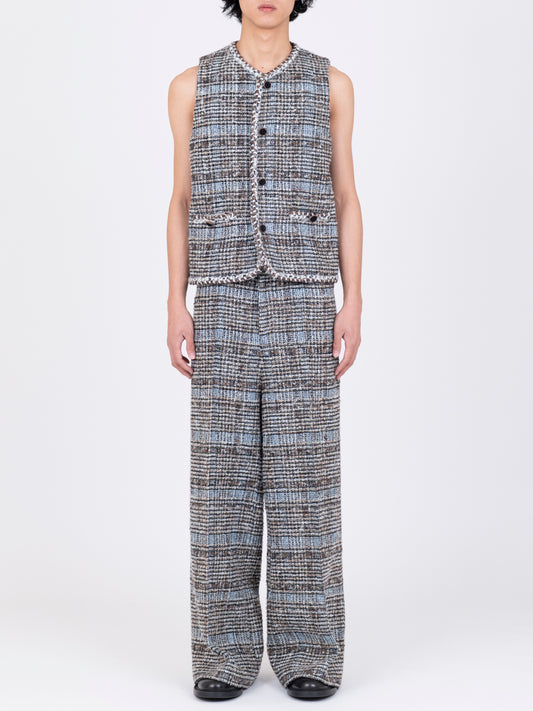 Melange Tweed Gilet
