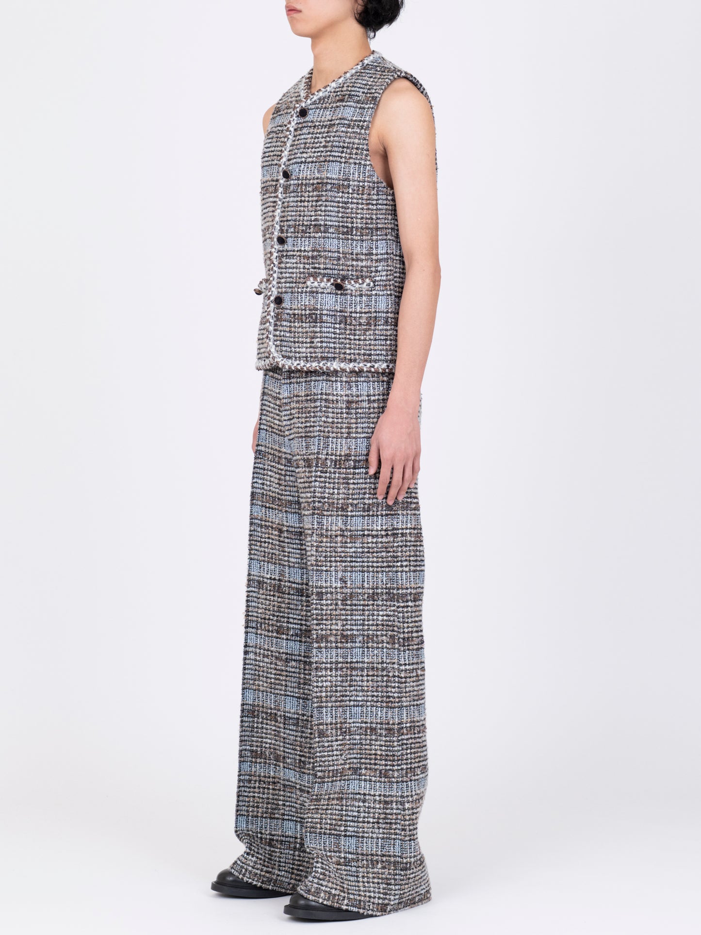 Melange Tweed Gilet