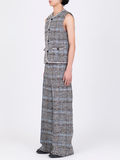 Melange Tweed Gilet
