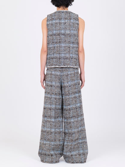 Melange Tweed Gilet