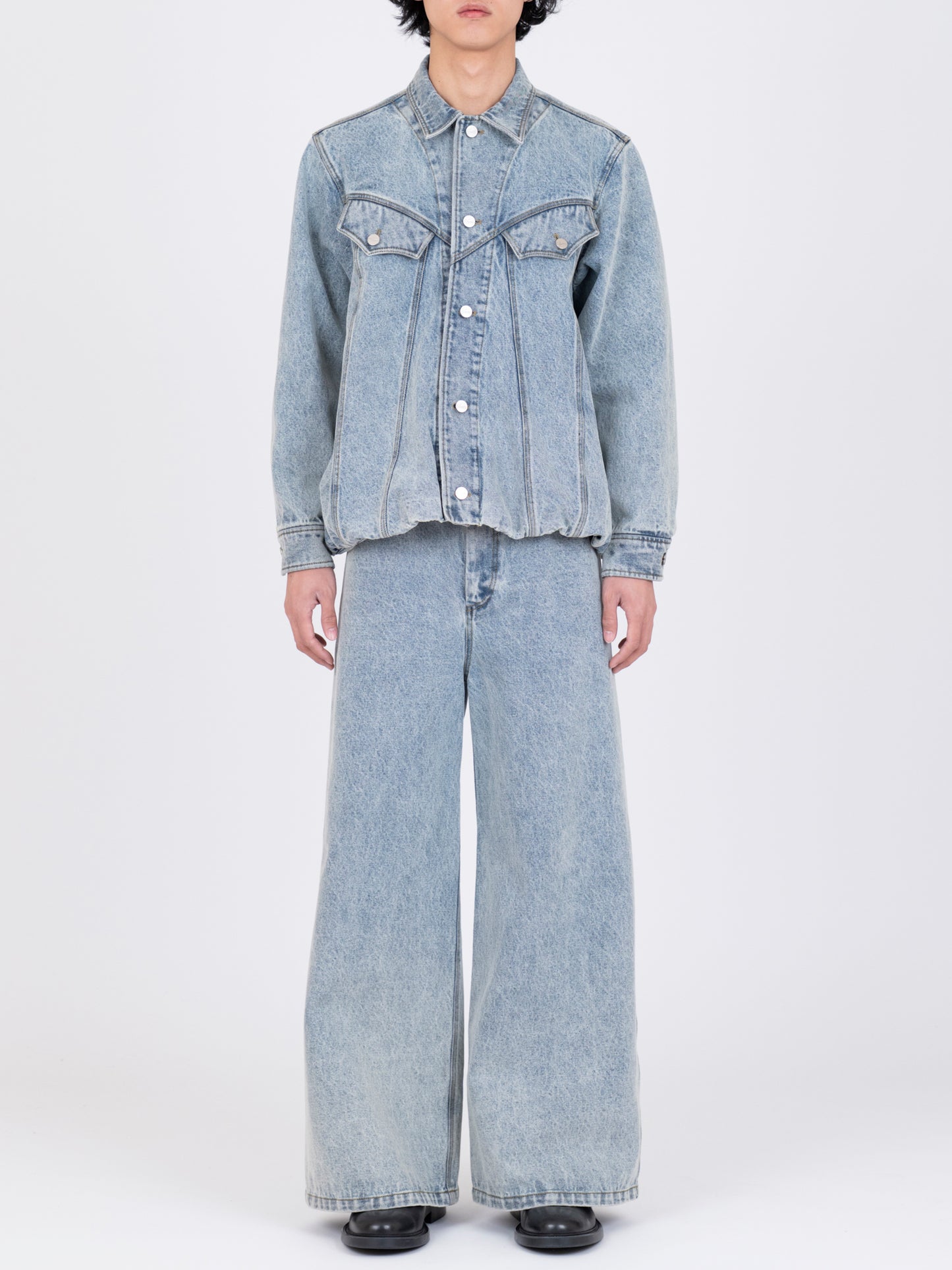 Balloon Denim Jacket
