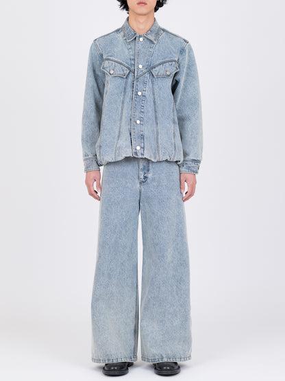 Balloon Denim Jacket