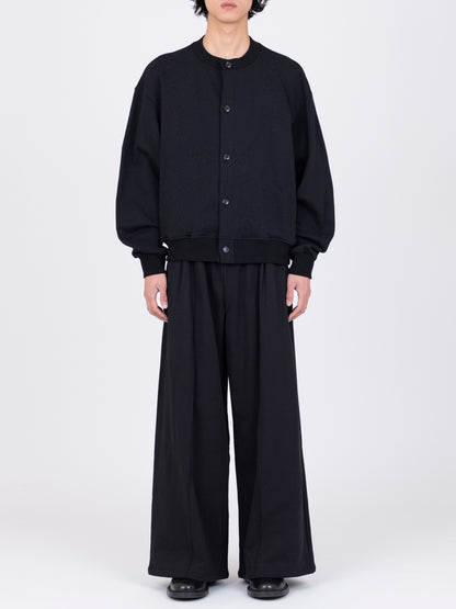 French Corded Jersey Cardigan