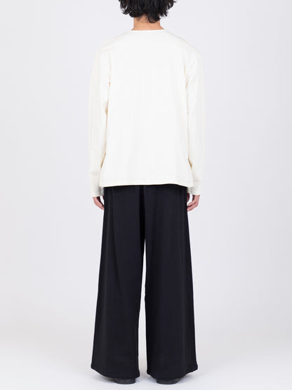 Double Placket Henry Neck T-Shirt