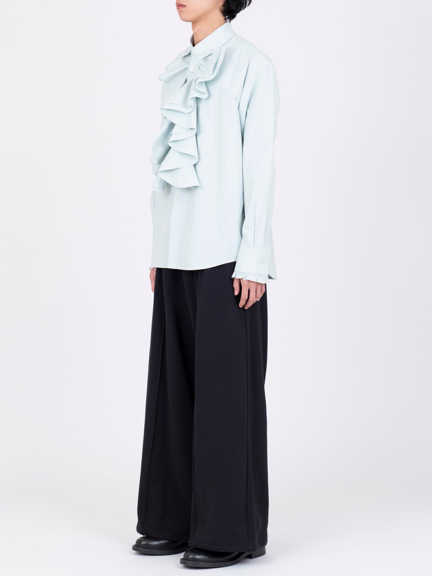 Front Ruffle Shirt