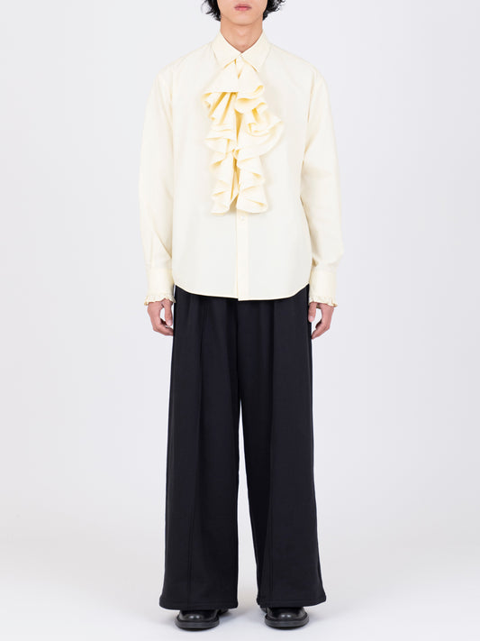 Front Ruffle Shirt