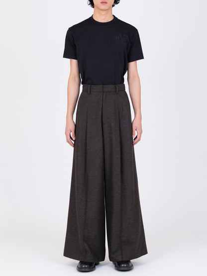 Tweed Wide Trousers