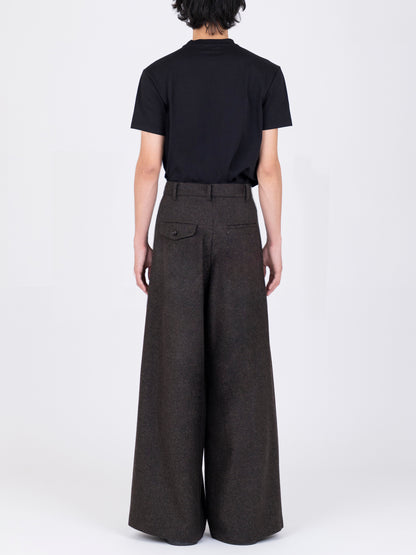 Tweed Wide Trousers