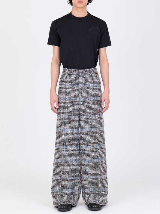 Melange Tweed Trousers