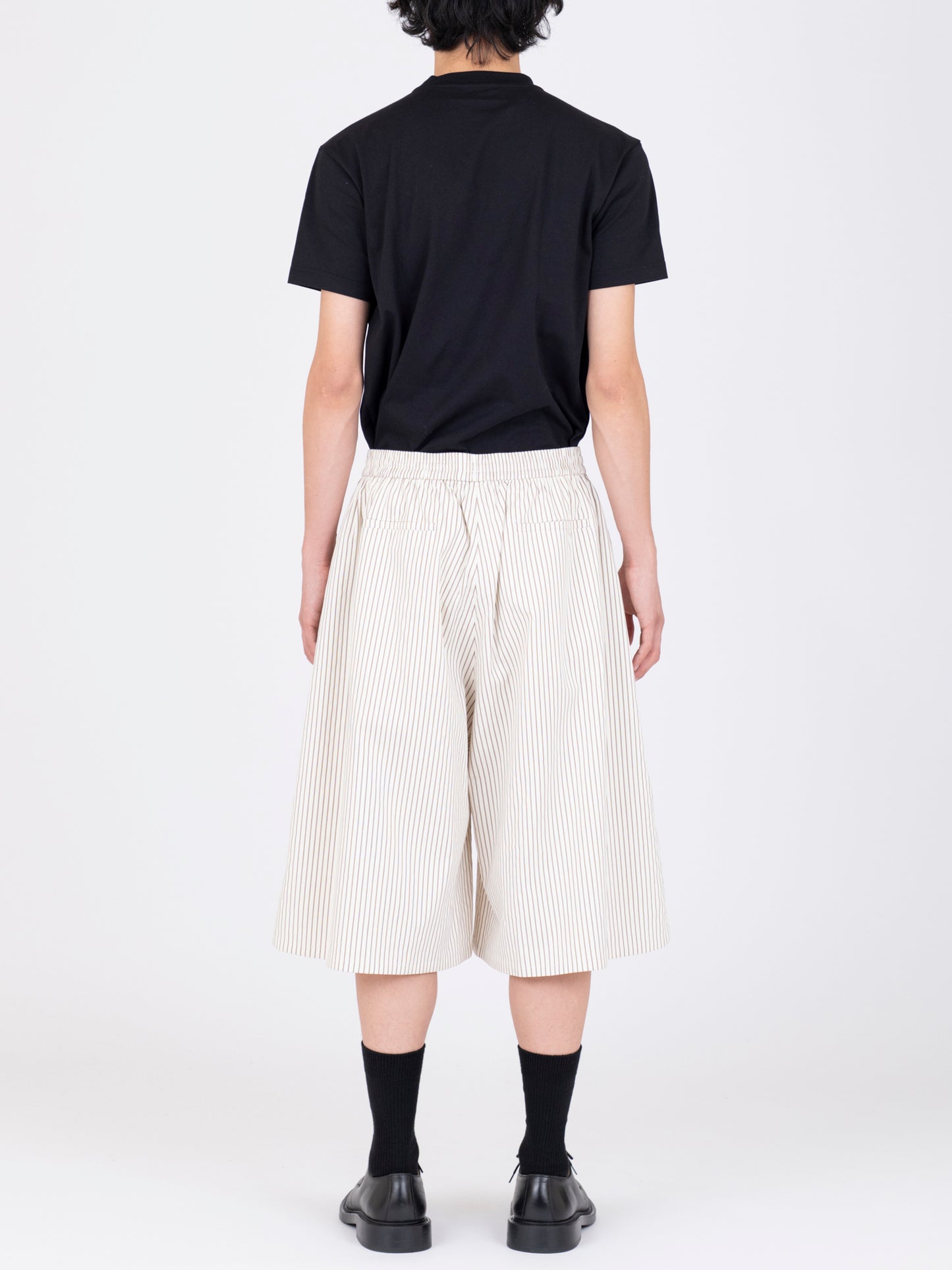 Striped Wide Shorts