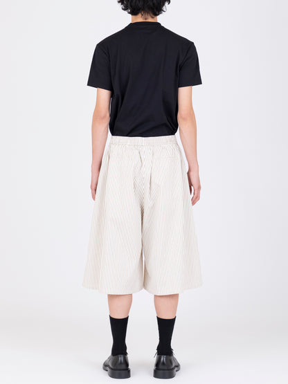 Striped Wide Shorts