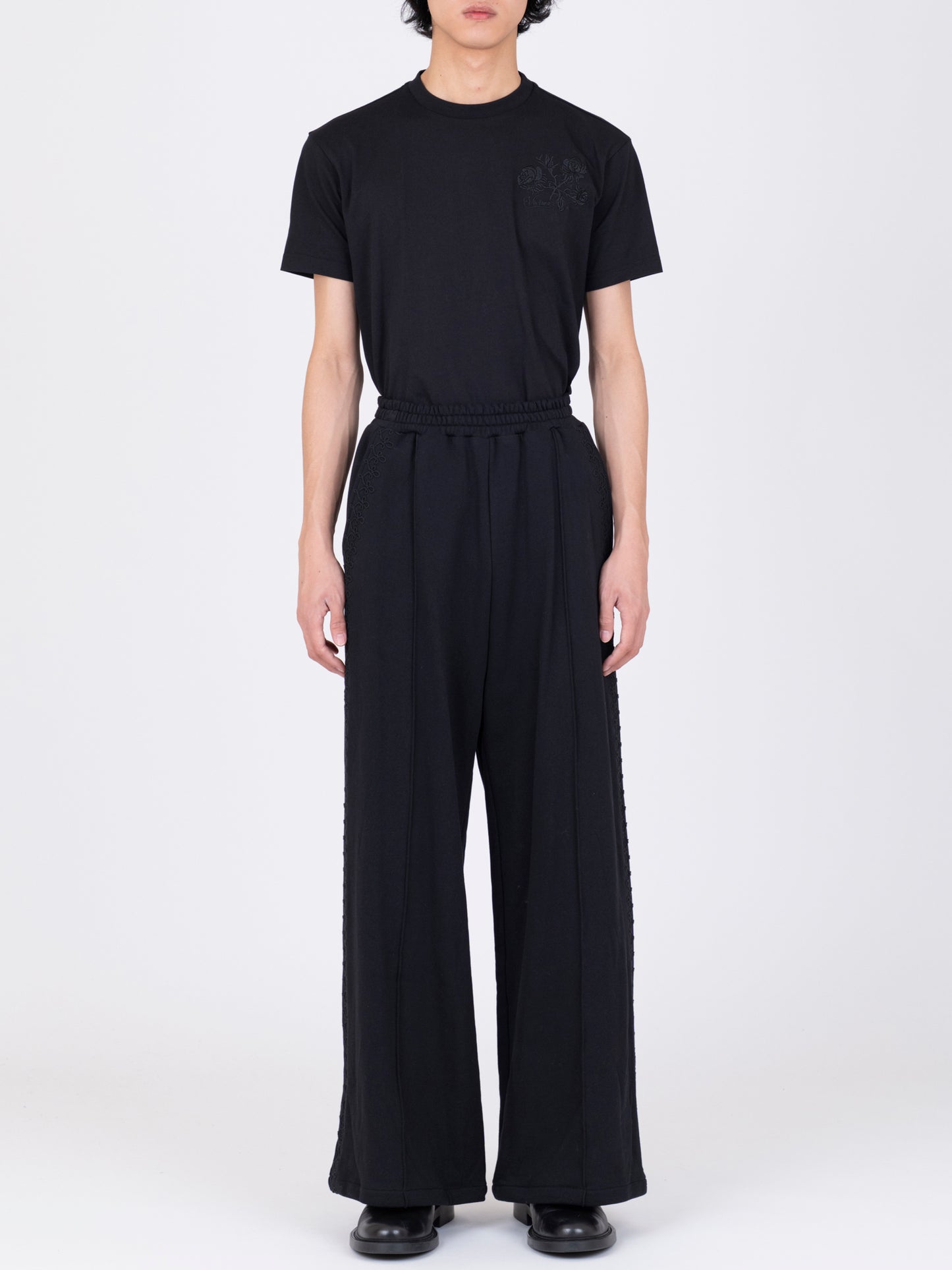 French Corded Jersey Trousers