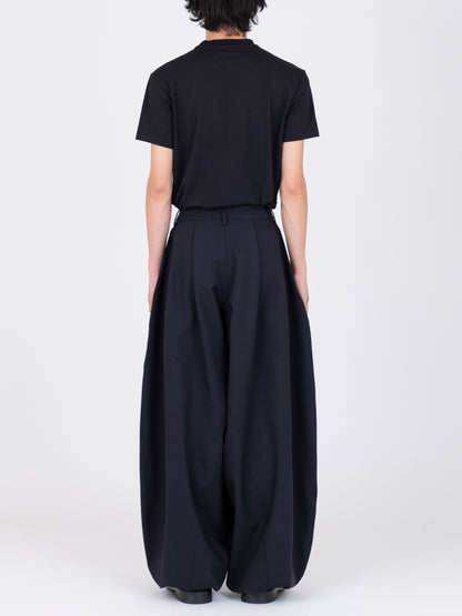 Gabardine Balloon Trousers