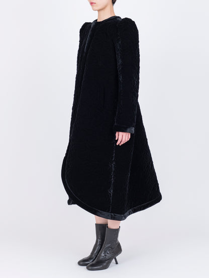 Matelasse Velvet Coat