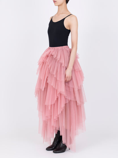 Tulle Volant Skirt