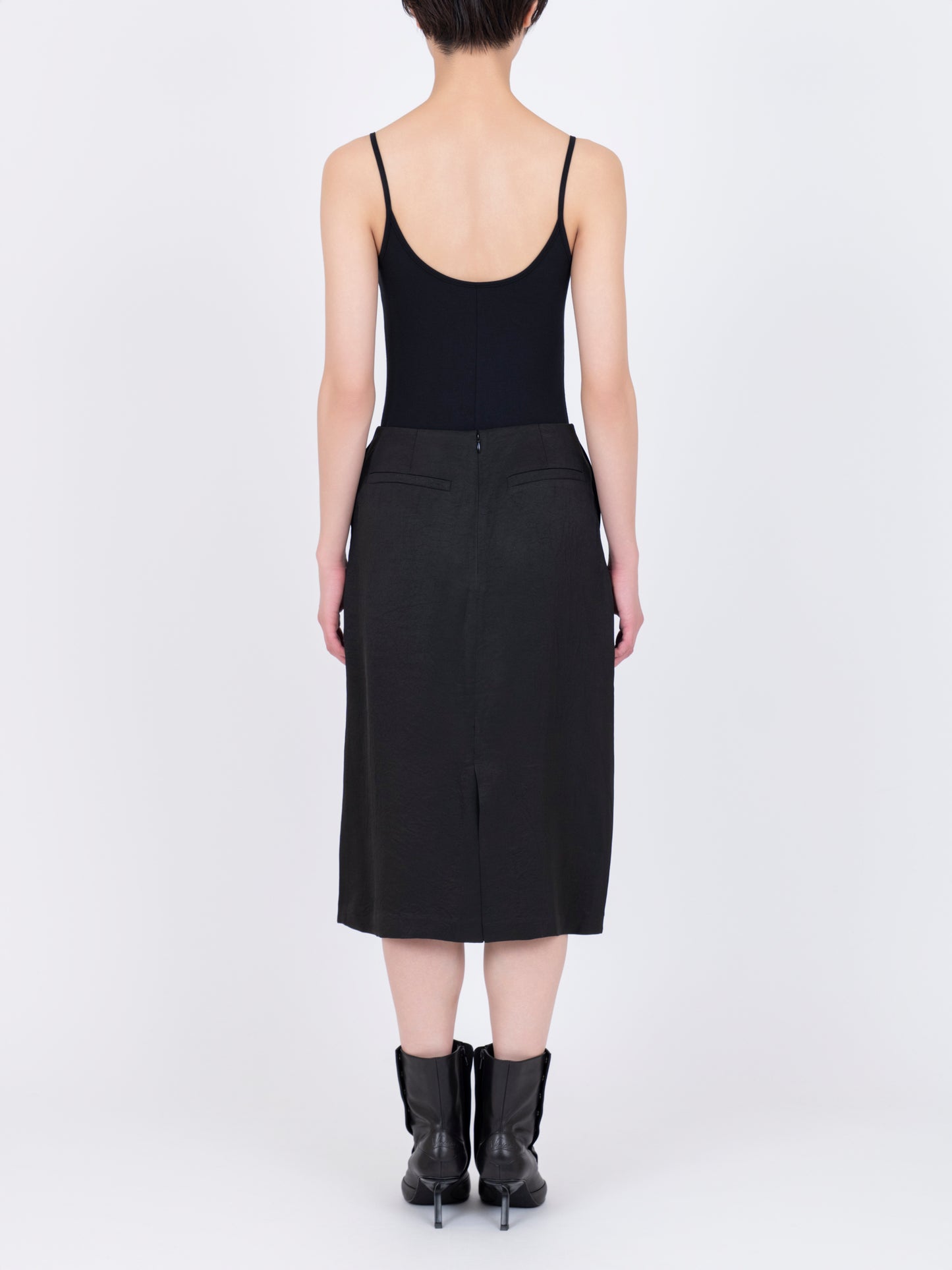 Plis Volant Skirt