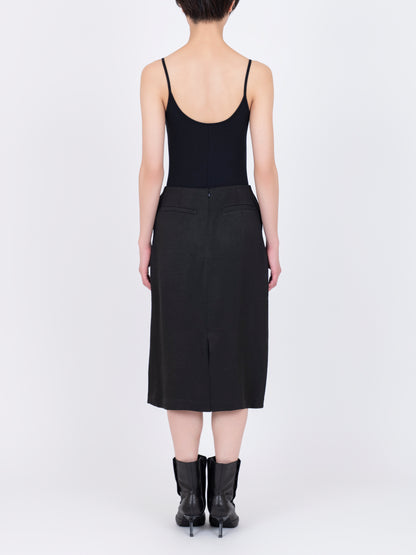 Plis Volant Skirt