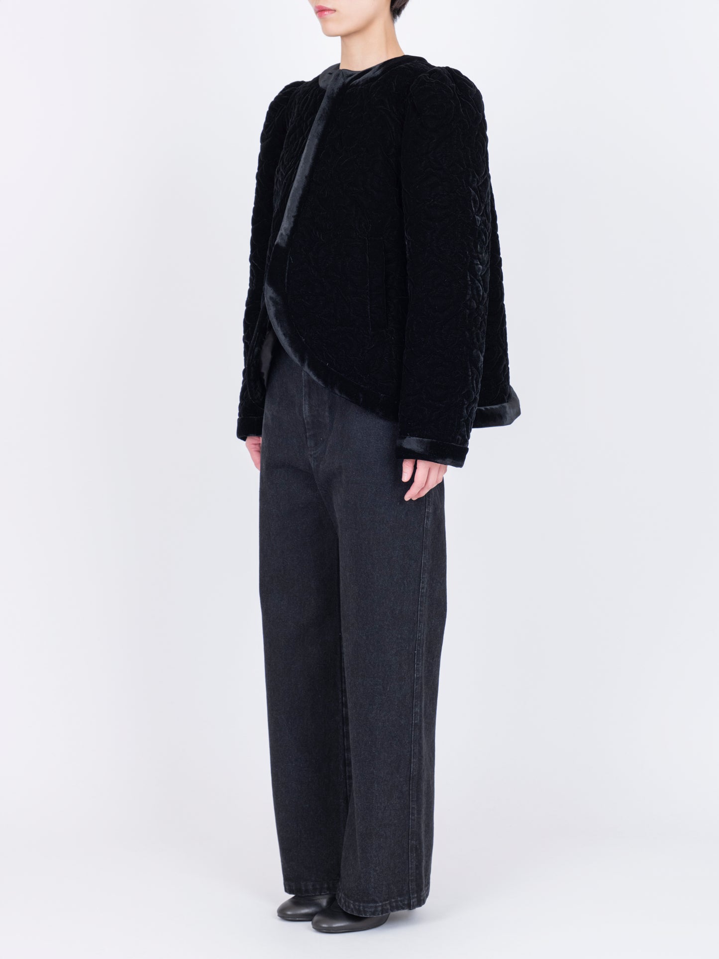 Matelasse Velvet Jacket