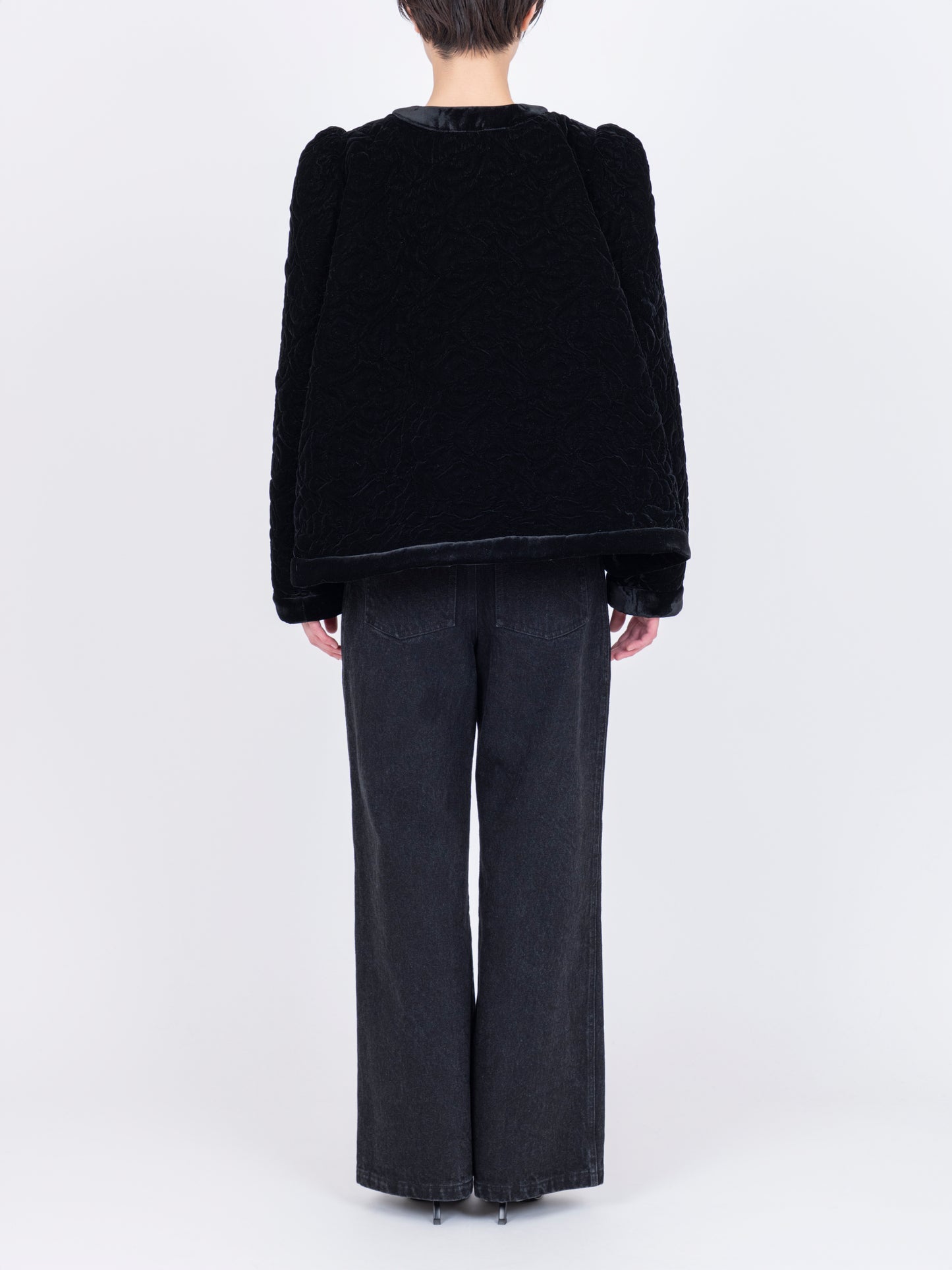 Matelasse Velvet Jacket