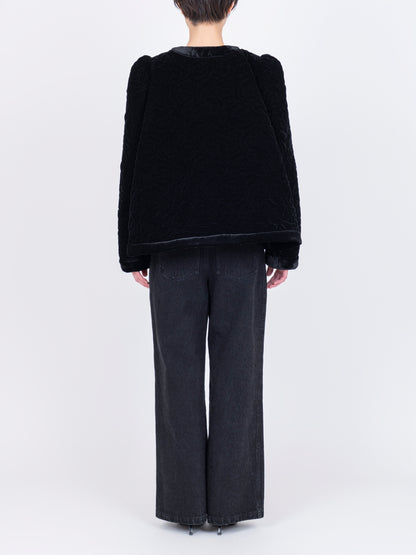 Matelasse Velvet Jacket