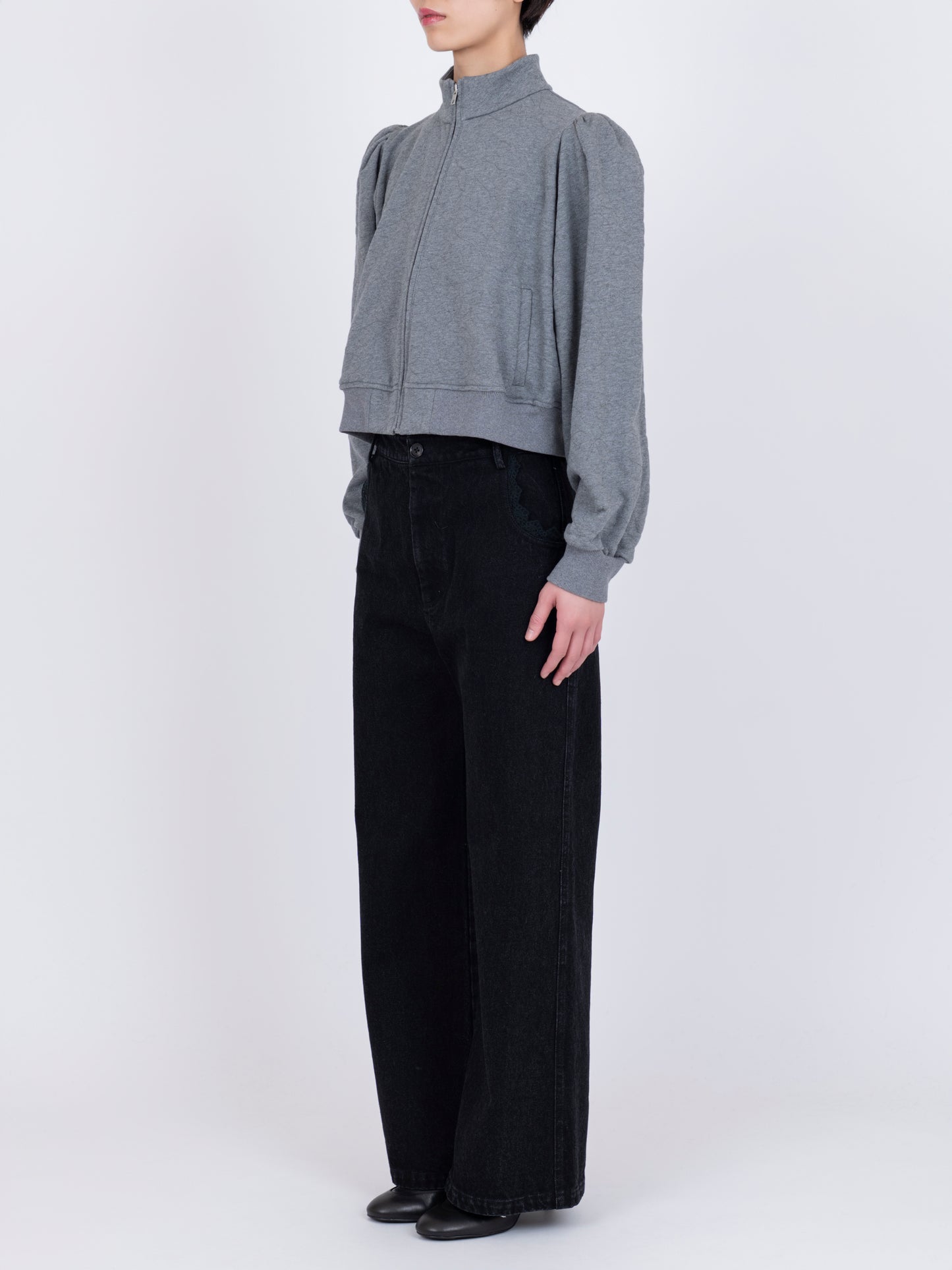 Matelasse Jersey Cardigan