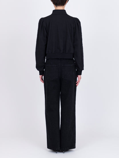 Matelasse Jersey Cardigan