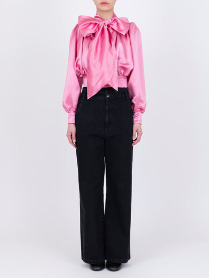 Courte Bow Blouse