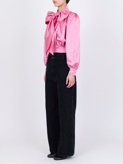 Courte Bow Blouse