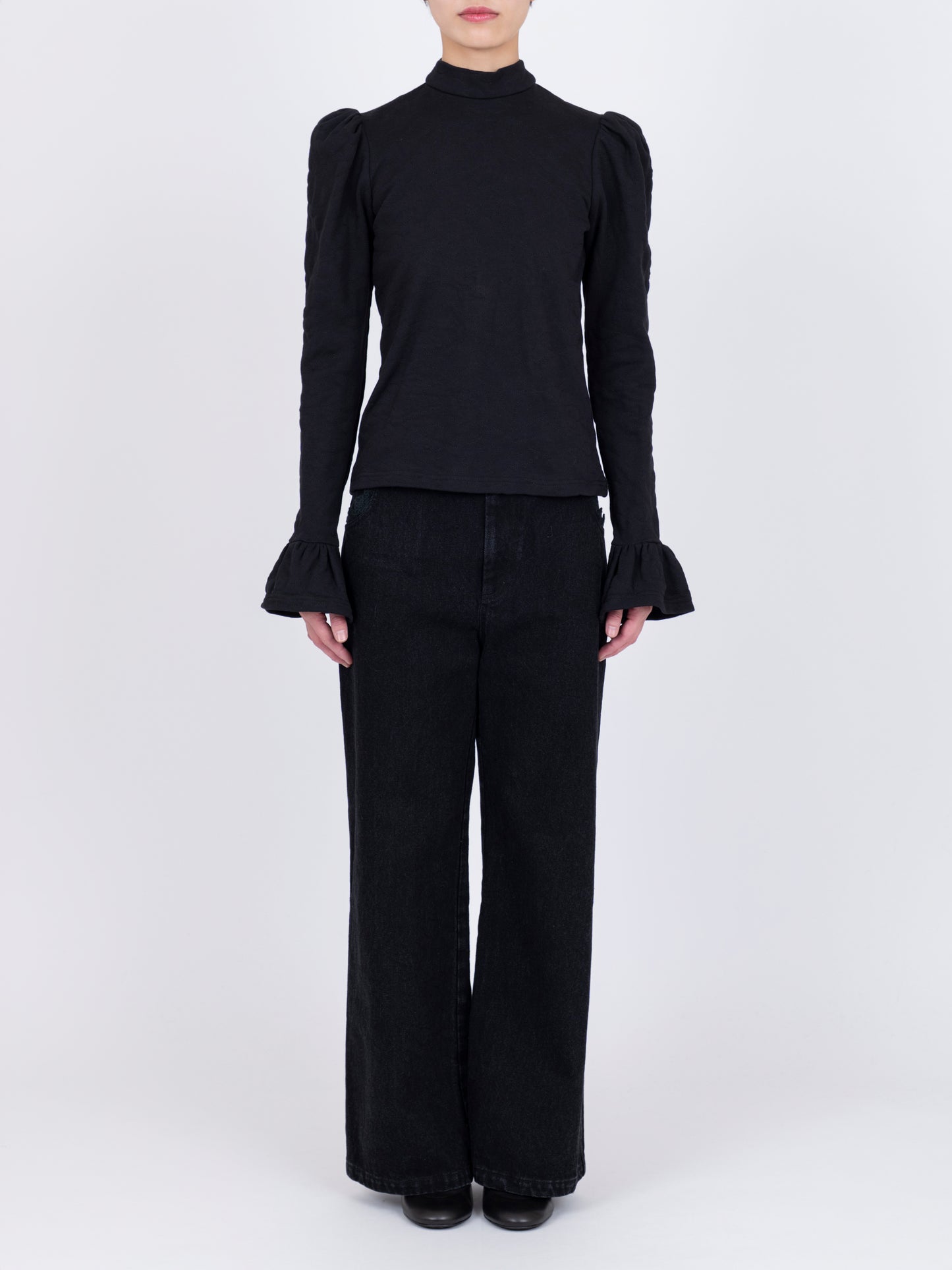 Matelasse Jersey Top