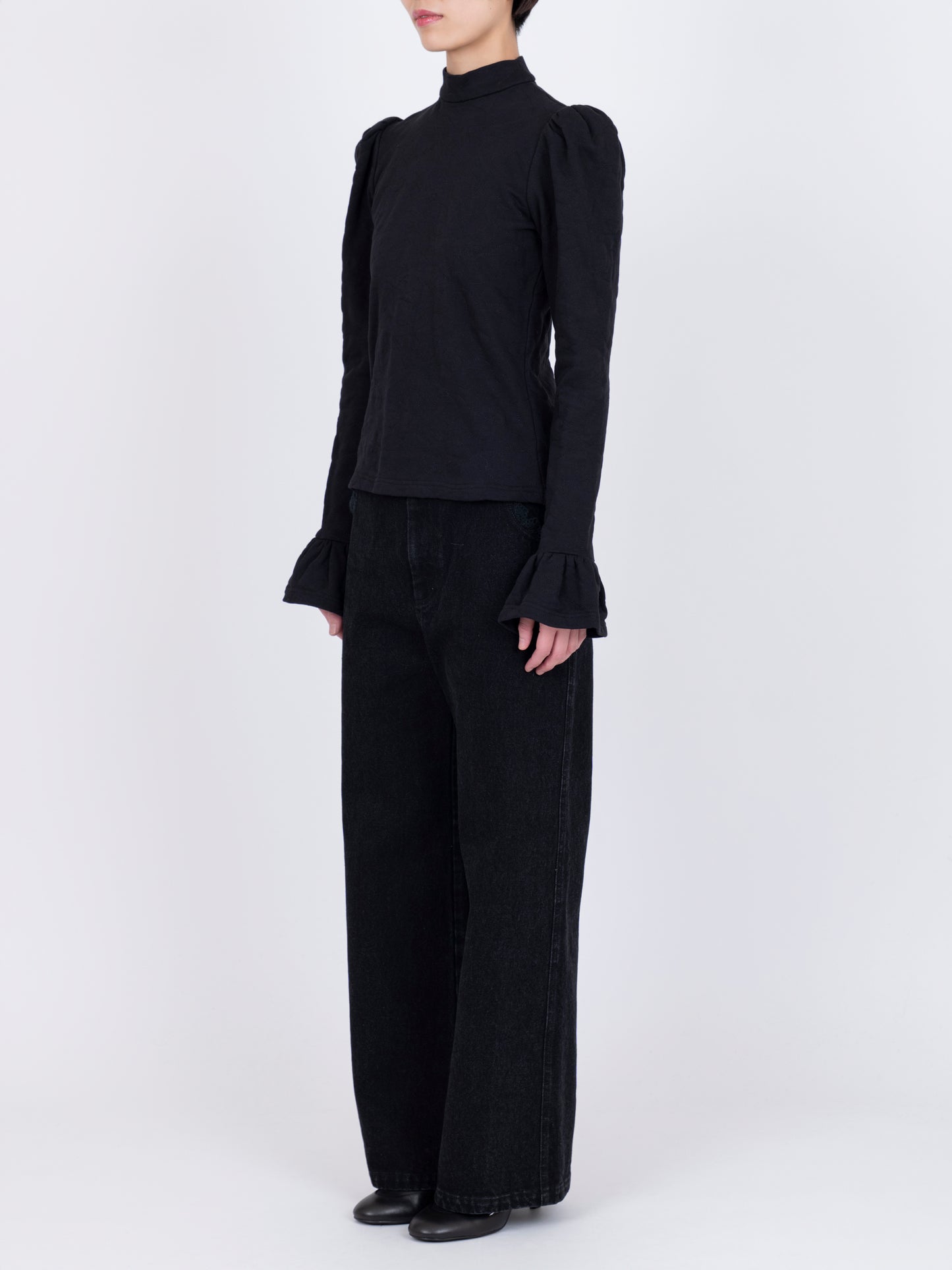 Matelasse Jersey Top