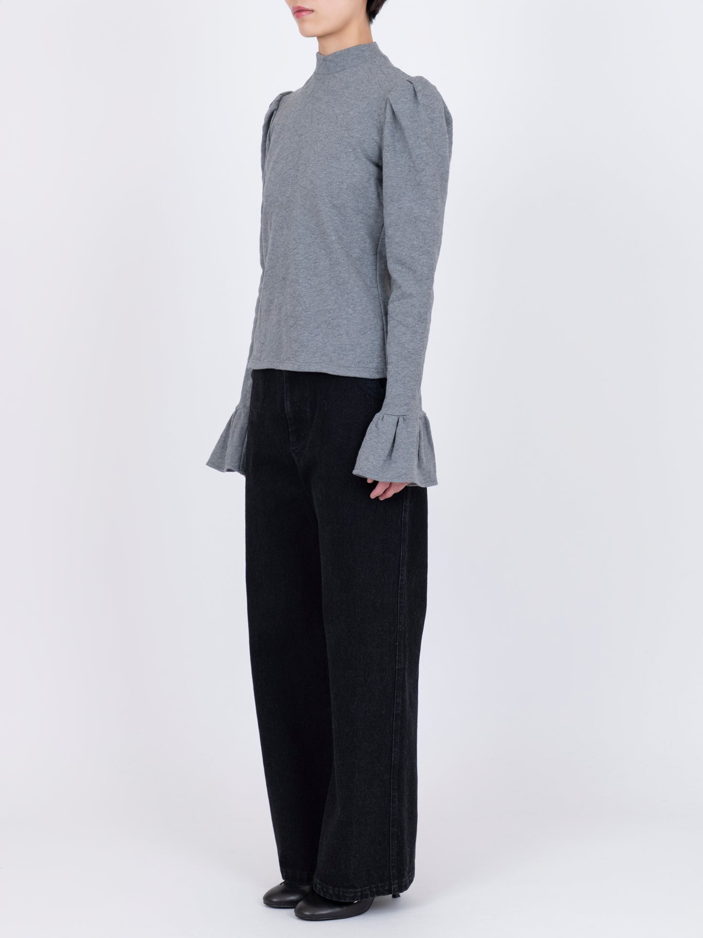 Matelasse Jersey Top