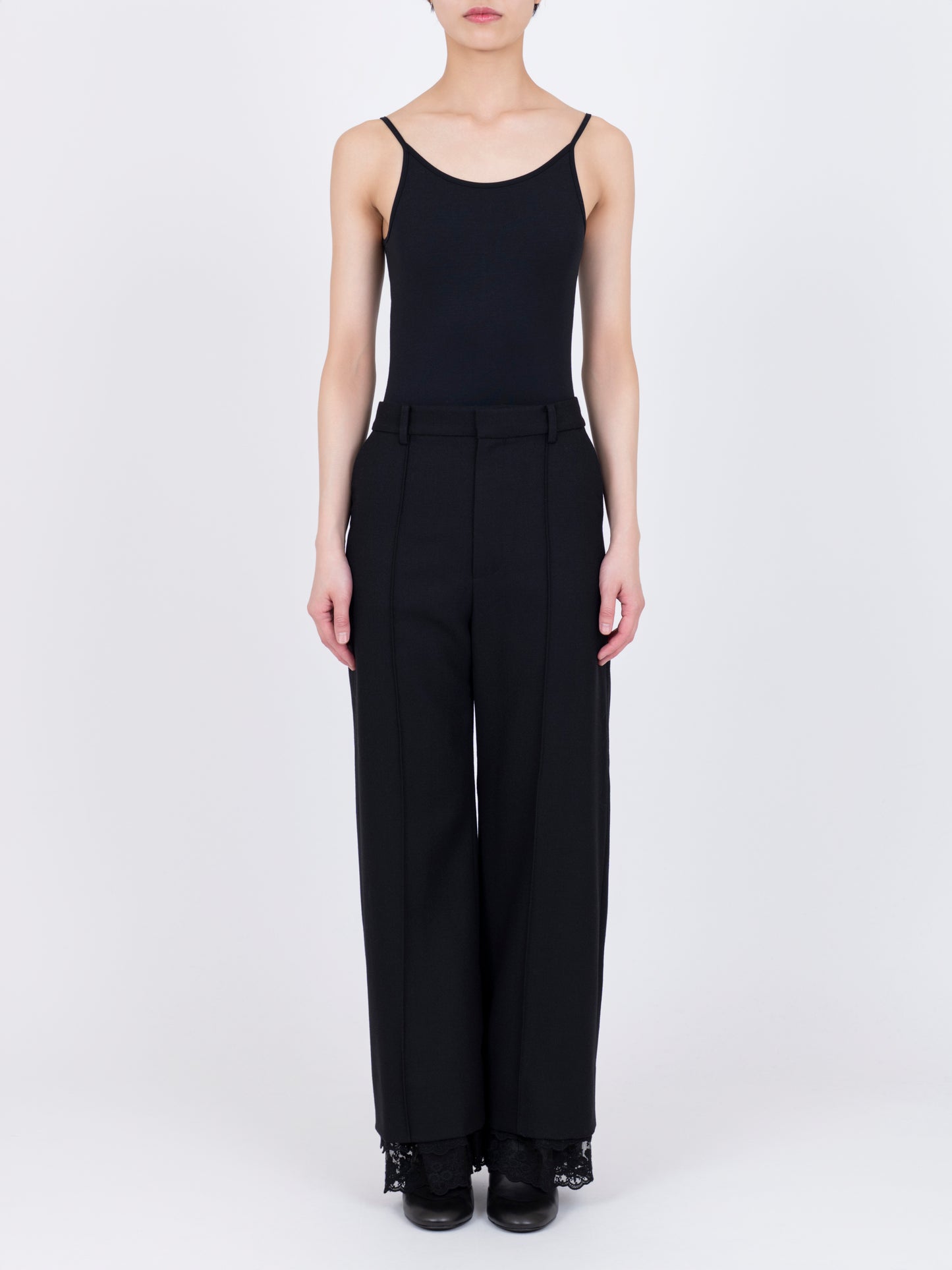 Dentelle Hem Trousers