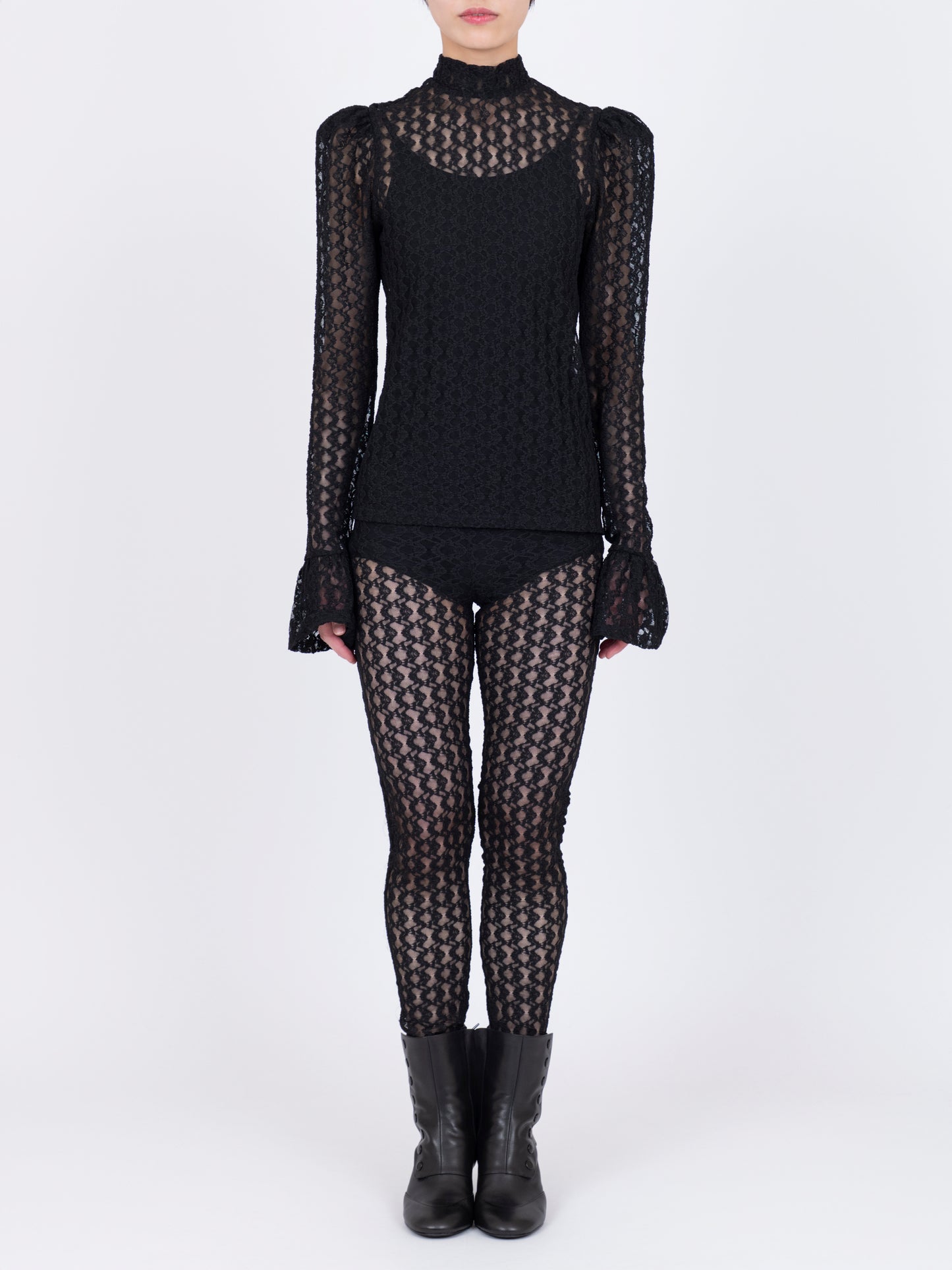 Dentelle Géométrique Leggins